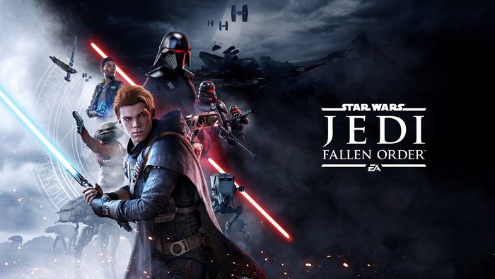 Cal Kestis and allies from Star Wars Jedi: Fallen Order