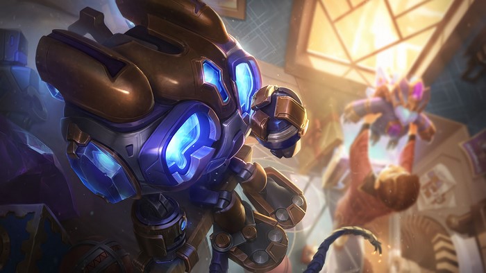 Amumu from League of Legends Hextech skin