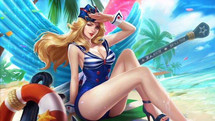 Freya Fantasy Girl in 4K Mobile Legends