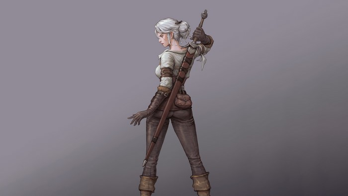 Ciri from The Witcher 3: Wild Hunt