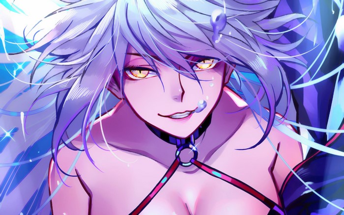 Jeanne d'Arc (Alter) from Fate/Grand Order underwater