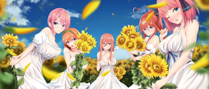 5-toubun no Hanayome 4K artwork