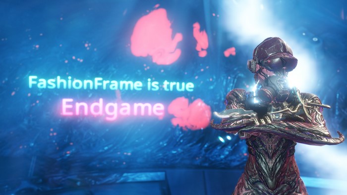 Warframe Tenno Fashionframe is true Endgame