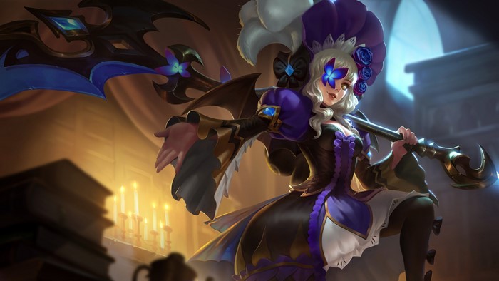 Hidden Orchid Butterfly Ruby from Mobile Legends
