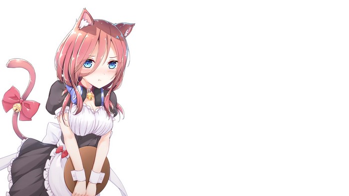 Nakano Miku from 5-toubun no Hanayome as a Cat Maid