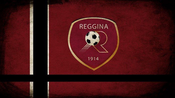Reggina 1914 logo on grunge background
