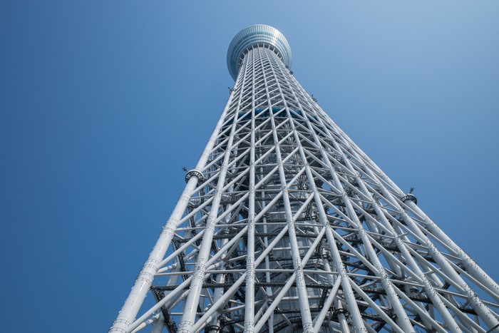 4K Tokyo Skytree in Tokyo, Japan