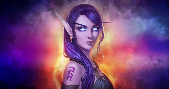 Elf from World of Warcraft