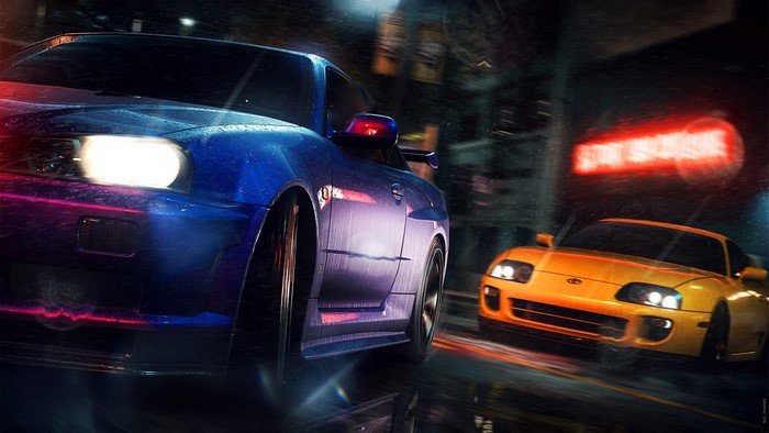 Nissan Skyline and Toyota Supra Racing Night