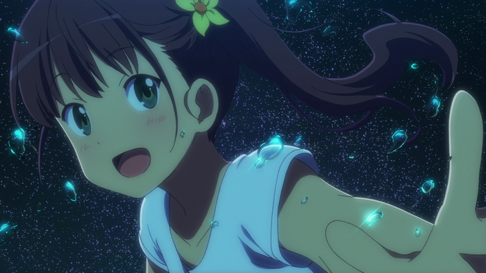 Aoi Niizato from Non Non Biyori in Space