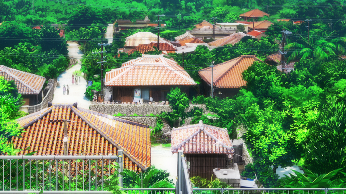 Non Non Biyori village scene