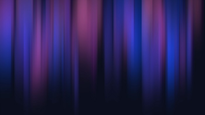 Abstract Blue and Purple Glowing Lines
