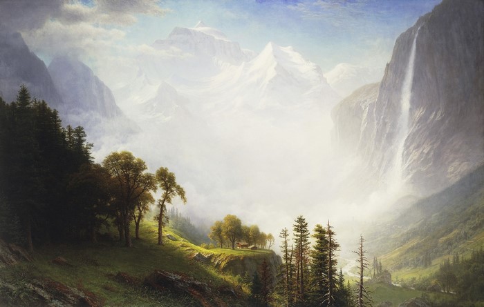 Majesty of the Mountains by Albert Bierstadt