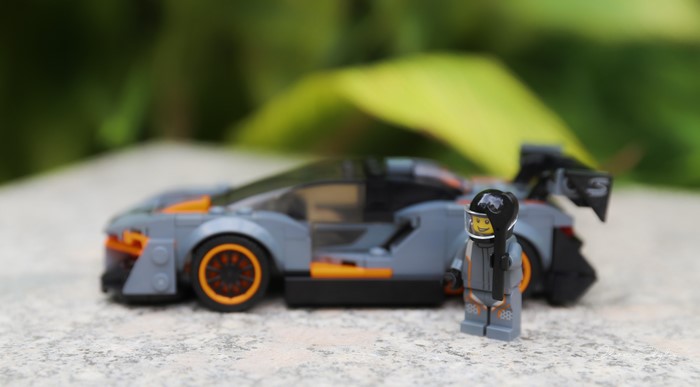 LEGO McLaren Senna with Racer Minifigure