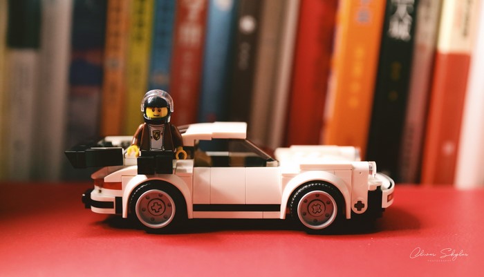 LEGO Porsche 911 with Driver