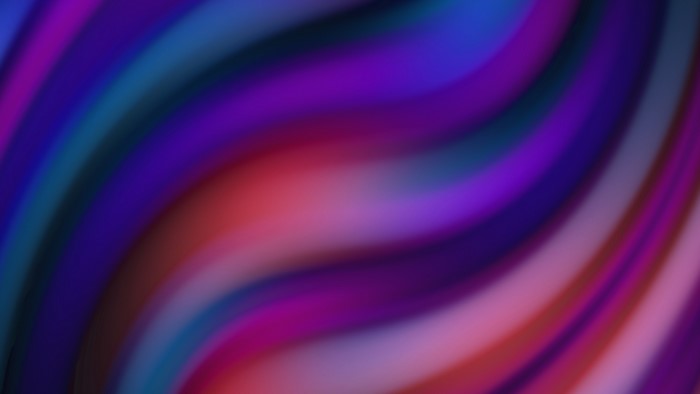 Abstract colorful wavy lines