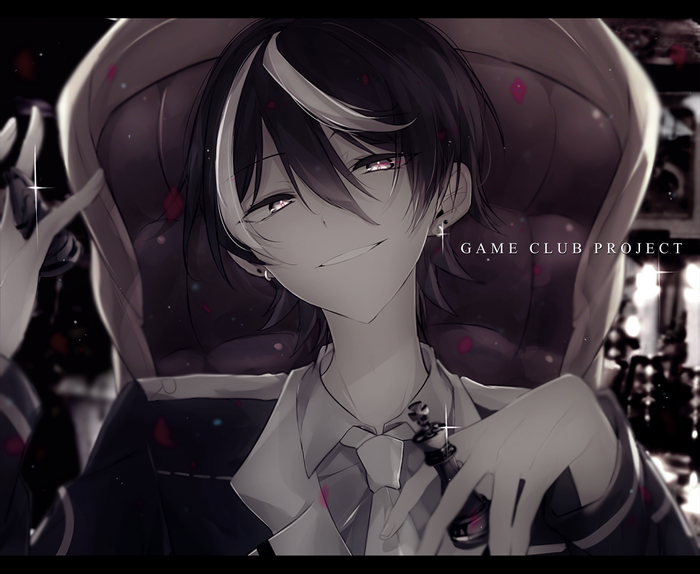 Male character from Game Club Project