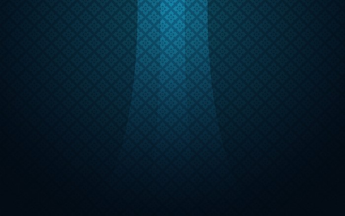 Dark blue patterned background with spotlight