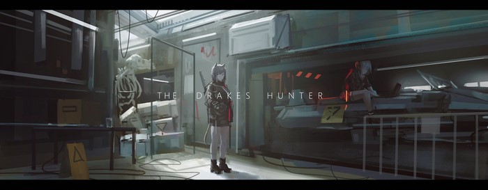 The Drakas Hunter artwork