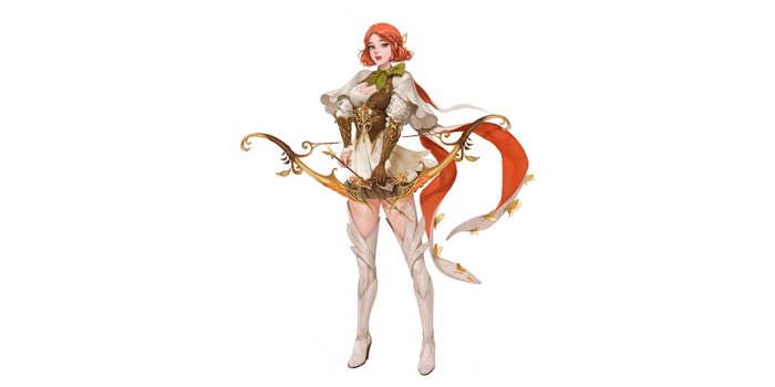 Fantasy Archer with Bow