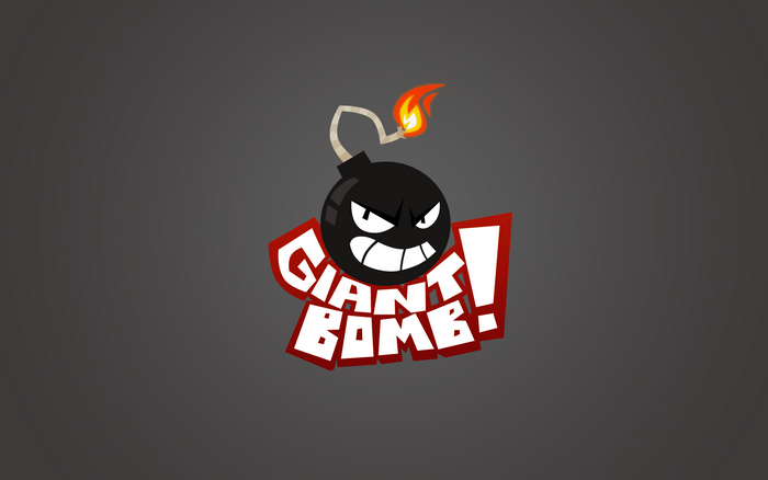 Giant Bomb logo with bomb character