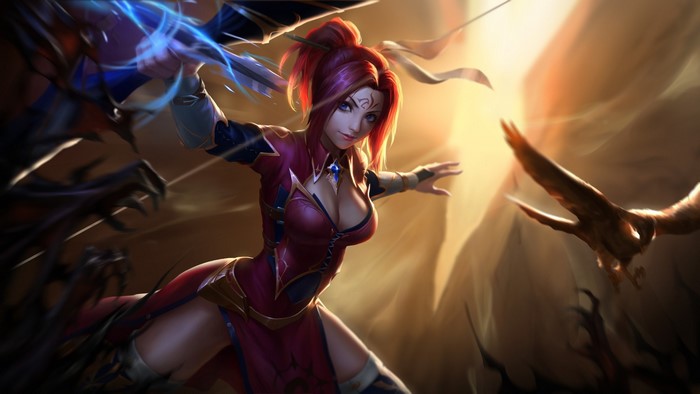 Fantasy Archer Casting Magic