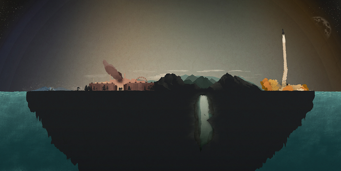 We Lost The Sea 4K Digital Art Cover