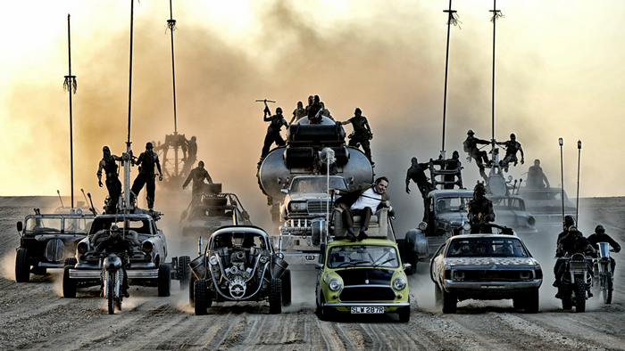 Mad Max Inspired Desert Vehicle Chase