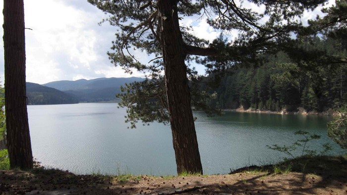 Lake in Sila National Park, Calabria, Italy