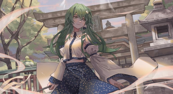 Kochiya Sanae from Touhou Project