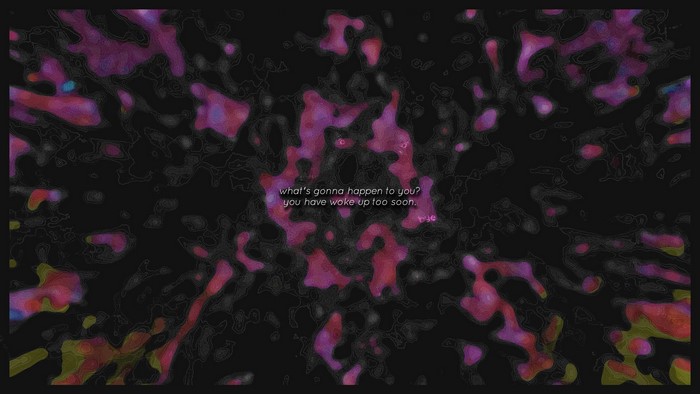 Abstract background with text