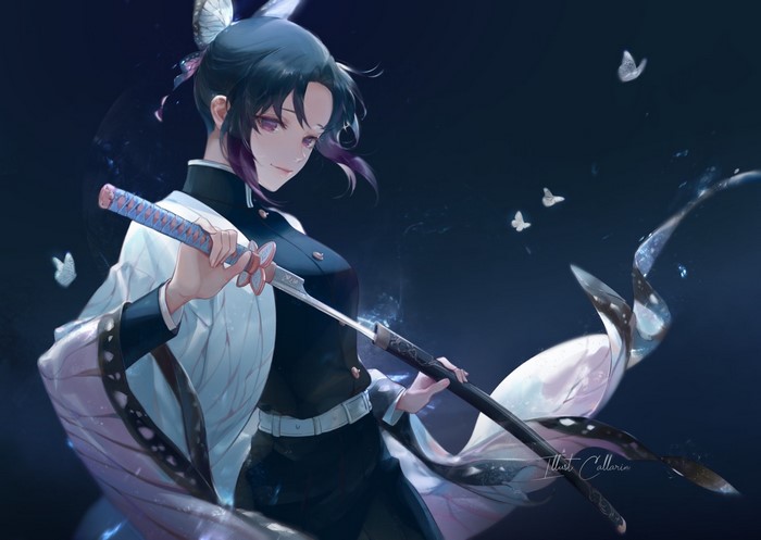 Kochou Shinobu from Kimetsu no Yaiba