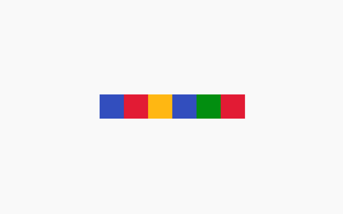 Google logo colors