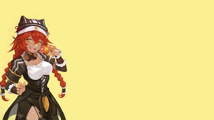 Lupusregina Beta Overlord Anime 4K Art
