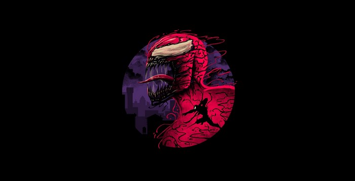 Carnage and Spider-Man illustration