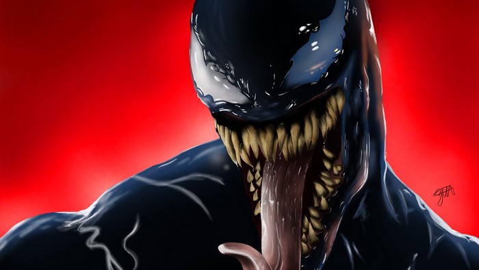 4K artwork of Venom