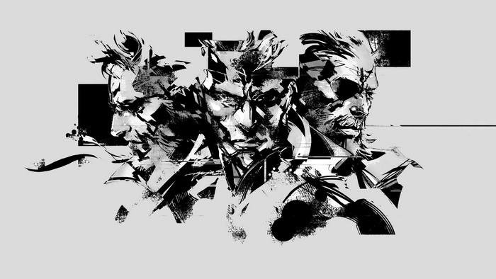 Big Boss and Solid Snake from Metal Gear Solid