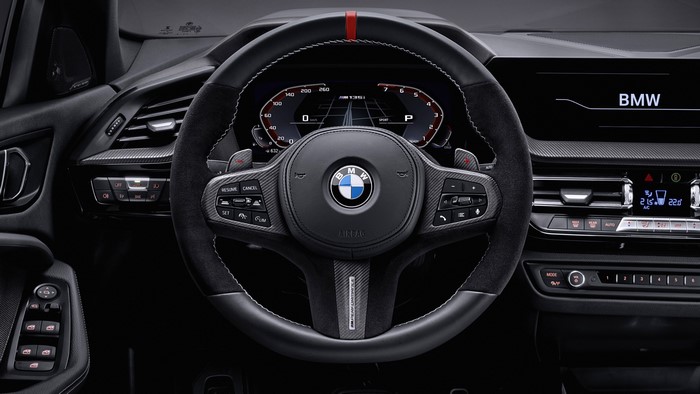 BMW Car Interior Steering Wheel Dashboard