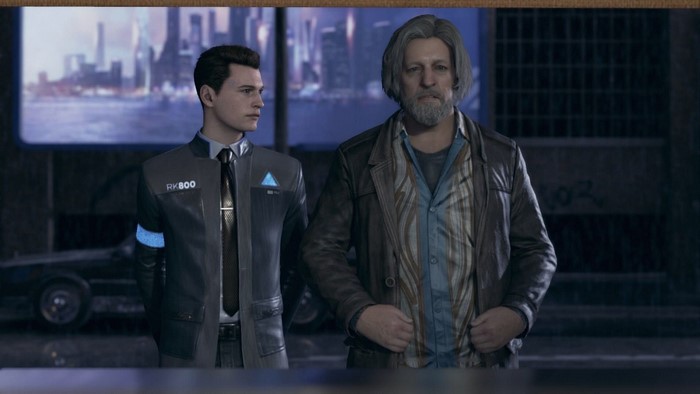 Connor and Hank from Detroit: Become Human