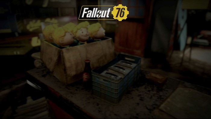 Fallout 76 Vault Boy heads and supplies