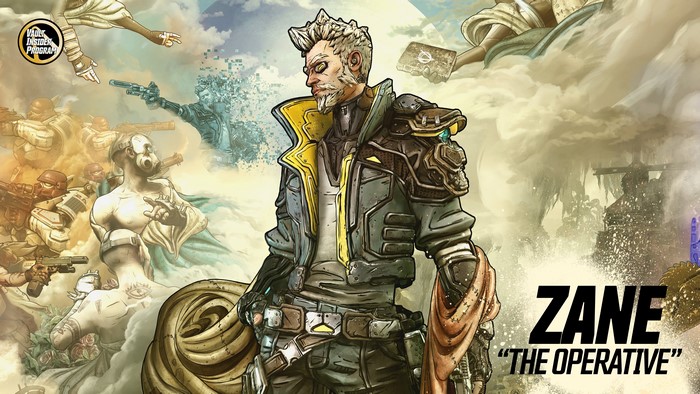 Zane "The Operative" from Borderlands 3
