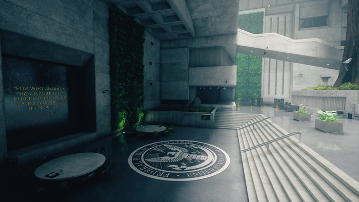 Control 4K screenshot of Federal Bureau of Control