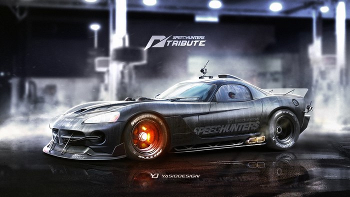 Dodge Viper Speedhunters Tribute Artwork
