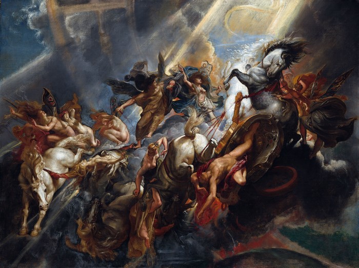 4K The Fall of Phaeton by Peter Paul Rubens