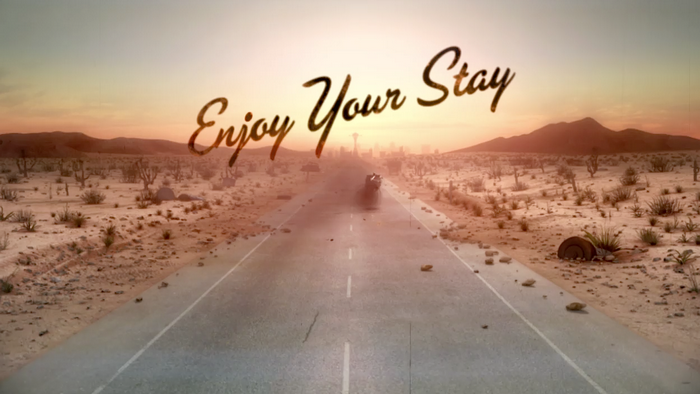 Enjoy Your Stay phrase from Fallout: New Vegas