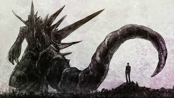 Giovanni and Nidoking from Pokémon