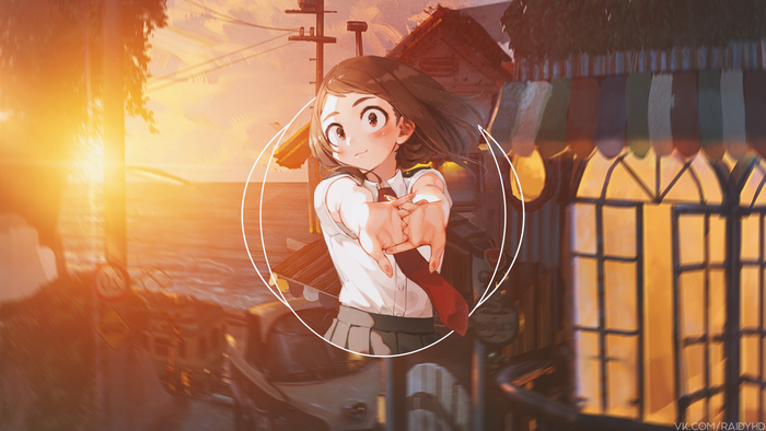 4K Uraraka Ochako from Boku no Hero Academia