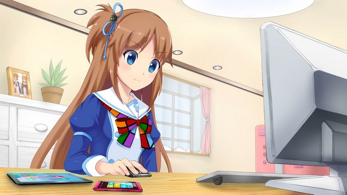 Ai Madobe from Windows 8 OS-tan