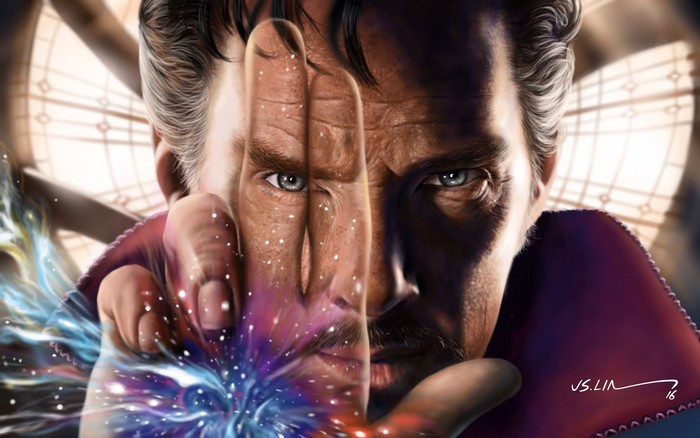 Doctor Strange from Marvel Cinematic Universe artwork