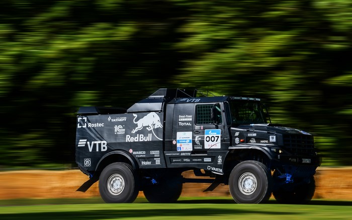 Kamaz truck from VTB Racing team